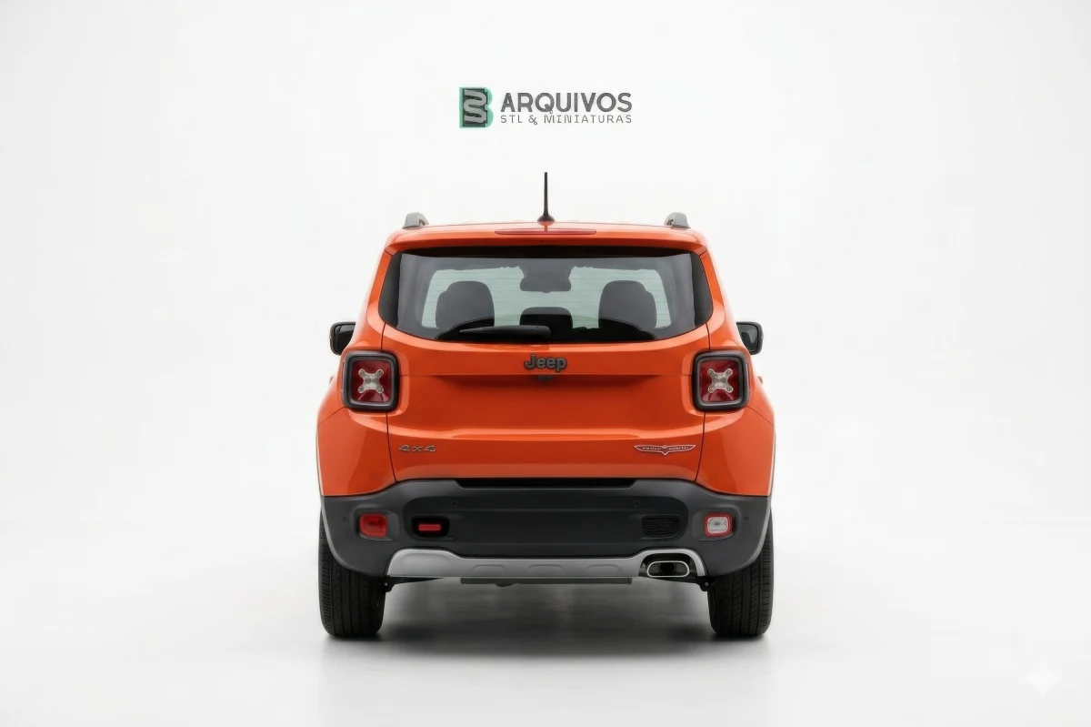 Modelo 3D STL - Jeep Renegade 2015 — foto 3